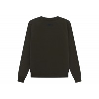 Fear of God Essentials Crewneck Sweatshirt Off Black