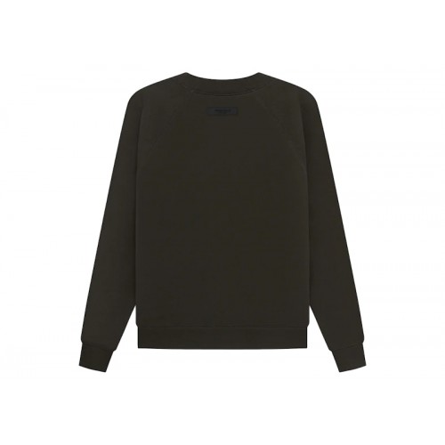 Fear of God Essentials Crewneck Sweatshirt Off Black