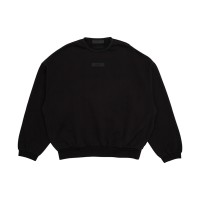 Fear of God Essentials Crewneck Sweatshirt (SS24) Jet Black