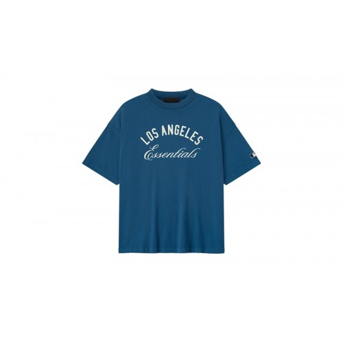 Fear of God Essentials Dodgers 90's Tee Blue Sapphire
