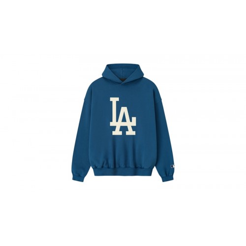 Fear of God Essentials Dodgers Sport Hoodie Blue Sapphire