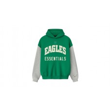 Fear of God Essentials Eagles Sport Hoodie Golf Green/Concrete Heather