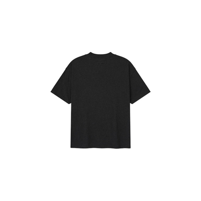 Fear of God Essentials Embroidered Essential Tee Vintage Black Fear of God Essentials Embroidered Essential Tee Vintage Black