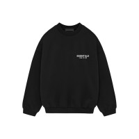 Fear of God Essentials Fleece Crewneck (FW24) Black
