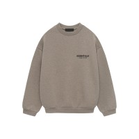 Fear of God Essentials Fleece Crewneck (FW24) Heather Gray