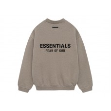 Fear of God Essentials Fleece Crewneck (FW24) Heather Gray