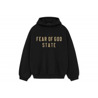 Fear of God Essentials Fleece Hoodie Black