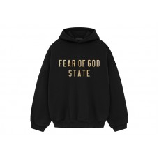 Fear of God Essentials Fleece Hoodie Black