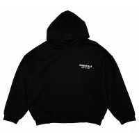 Fear of God Essentials Fleece Hoodie (FW24) Black