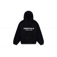 Fear of God Essentials Fleece Hoodie (FW24) Black