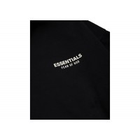 Fear of God Essentials Fleece Hoodie (FW24) Black