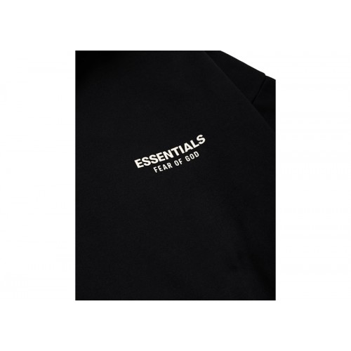 Fear of God Essentials Fleece Hoodie (FW24) Black