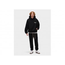 Fear of God Essentials Fleece Hoodie (FW24) Black