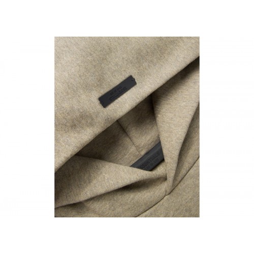 Fear of God Essentials Fleece Hoodie (FW24) Heather Gray