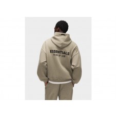 Fear of God Essentials Fleece Hoodie (FW24) Heather Gray
