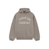 Fear of God Essentials Fleece Hoodie Heather Gray