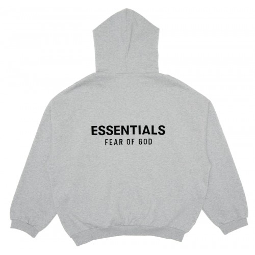 Fear of God Essentials Fleece Hoodie Light Heather Gray