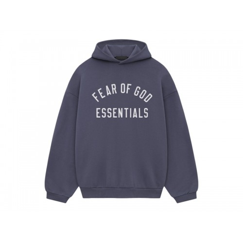 Fear of God Essentials Fleece Hoodie Marine