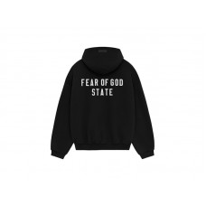 Fear of God Essentials Heavy Fleece Fullzip Hoodie Black