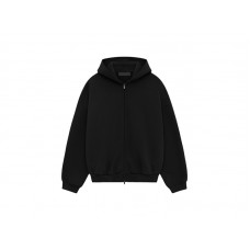 Fear of God Essentials Heavy Fleece Fullzip Hoodie Black