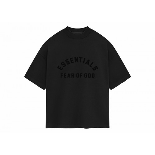 Fear of God Essentials Heavy Jersey Crewneck Tee Jet Black