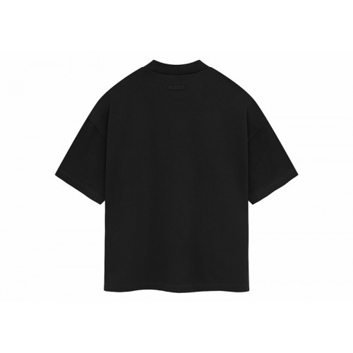 Fear of God Essentials Heavy Jersey Crewneck Tee Jet Black