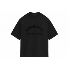 Fear of God Essentials Heavy Jersey Crewneck Tee Jet Black