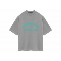Fear of God Essentials Heavy Jersey S/S Tee Dark Heather Oatmeal