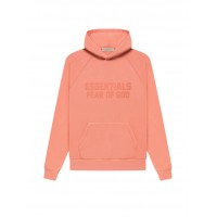 Fear of God Essentials Hoodie Coral