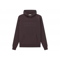 Fear of God Essentials Hoodie Plum
