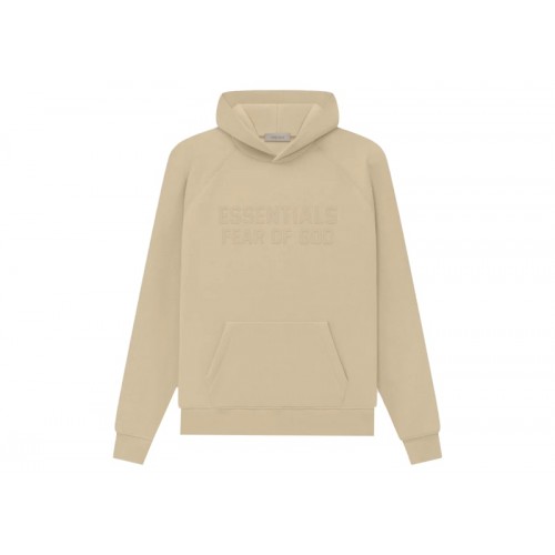 Fear of God Essentials Hoodie Sand
