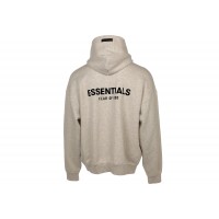 Fear of God Essentials Hoodie (SS22) Light Oatmeal
