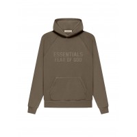 Fear of God Essentials Hoodie Wood