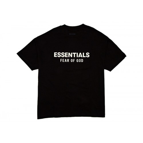 Fear of God Essentials Jersey Crewneck T-Shirt Black
