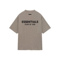 Fear of God Essentials Jersey Crewneck T-Shirt Heather Gray