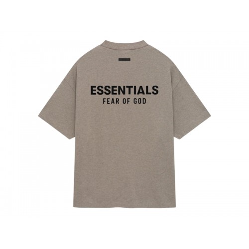Fear of God Essentials Jersey Crewneck T-Shirt Heather Gray