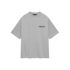 Fear of God Essentials Jersey Crewneck T-Shirt Light Heather Gray