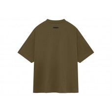 Fear of God Essentials Jersey Crewneck Tee Olive