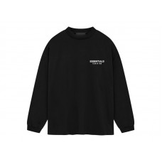 Fear of God Essentials Jersey Long Sleeve T-Shirt Black