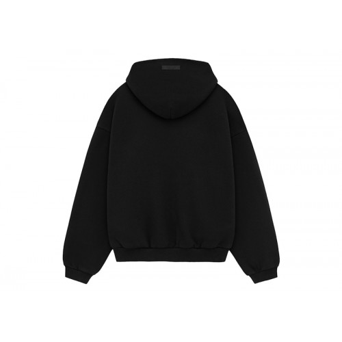 Fear of God Essentials Kids Fleece Hoodie Black