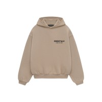 Fear of God Essentials Kids Fleece Hoodie Desert Sand