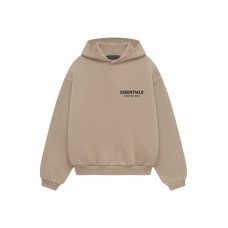 Fear of God Essentials Kids Fleece Hoodie Desert Sand