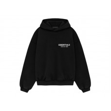 Fear of God Essentials Kids Fleece Hoodie (FW24) Black