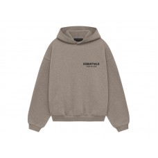 Fear of God Essentials Kids Fleece Hoodie Heather Gray