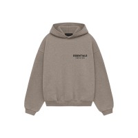 Fear of God Essentials Kids Fleece Hoodie Heather Gray