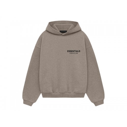 Fear of God Essentials Kids Fleece Hoodie Heather Gray