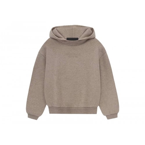 Fear of God Essentials Kids Hoodie Core Heather