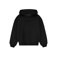 Fear of God Essentials Kids Hoodie (FW23) Jet Black