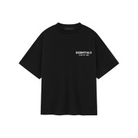 Fear of God Essentials Kids Jersey Crewneck Tee (FW24) Black