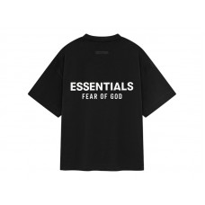 Fear of God Essentials Kids Jersey Crewneck Tee (FW24) Black